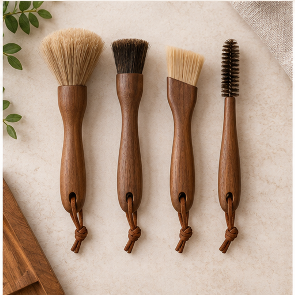 Grinder Cleaning Brush Set — 4 Piece — overview
