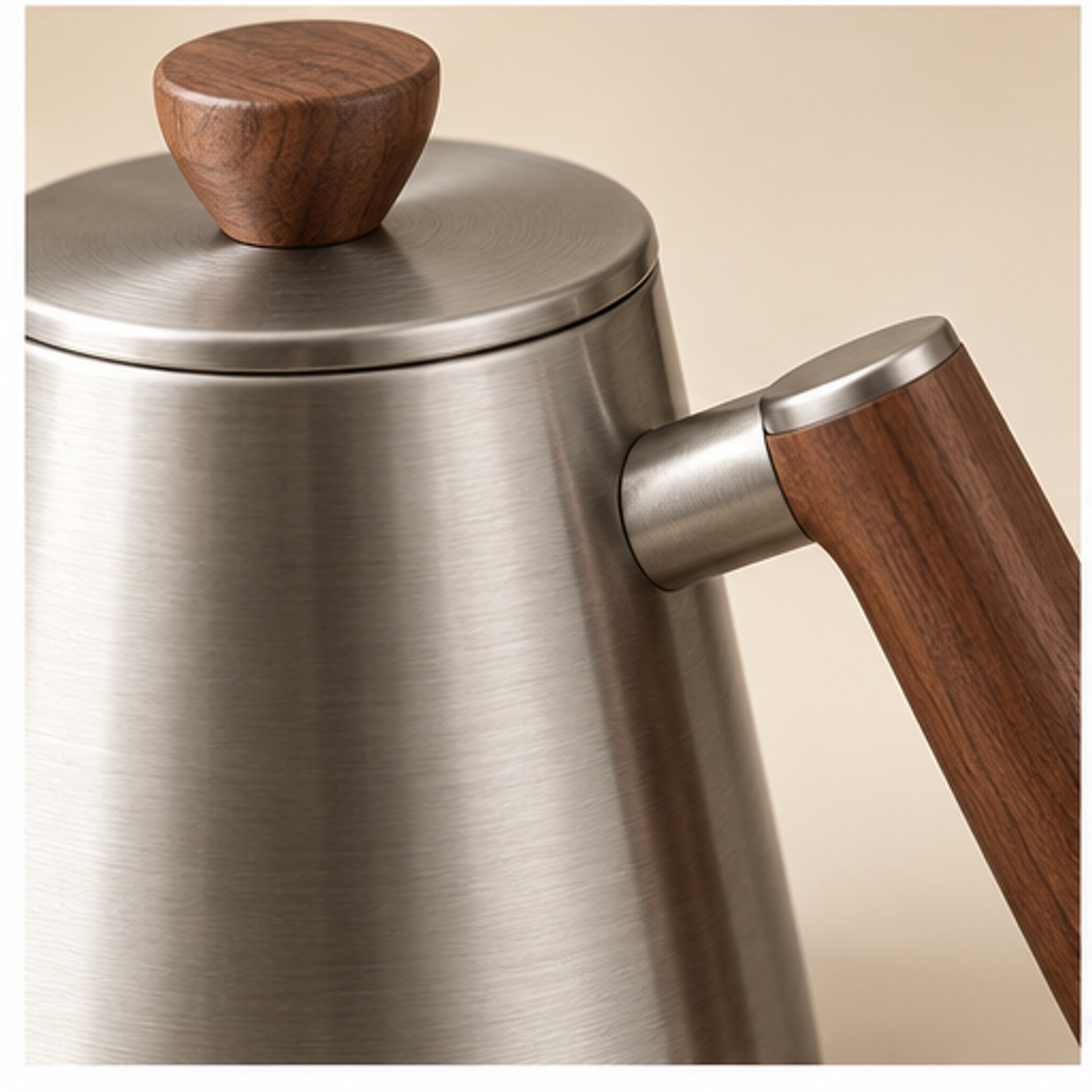 Stainless Gooseneck Pouring Kettle — detail
