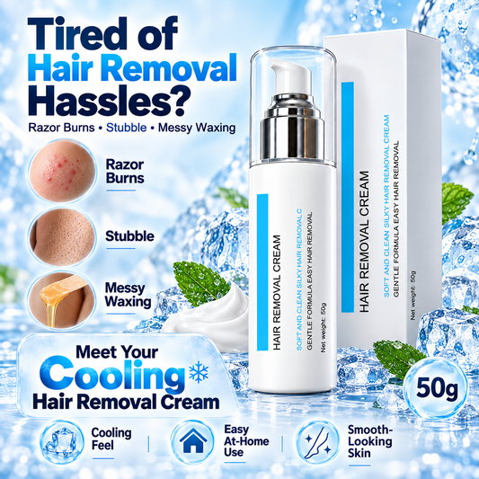 🎁 BUY 1 GET 1 FREE ❄️ Hair Removal Cream: Effortlessly Remove Unwanted Hair for Silky-Smooth Skin!