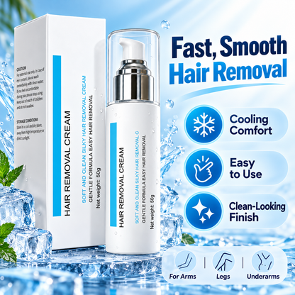 🎁 BUY 1 GET 1 FREE ❄️ Hair Removal Cream: Effortlessly Remove Unwanted Hair for Silky-Smooth Skin!
