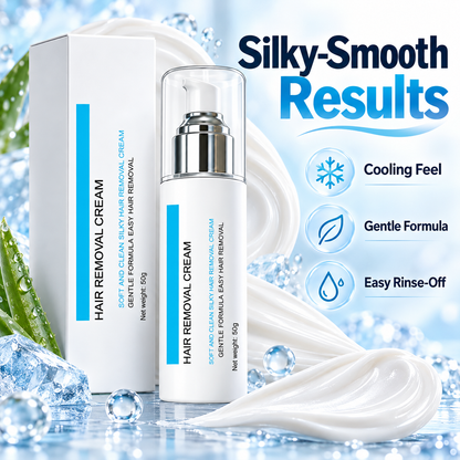 🎁 BUY 1 GET 1 FREE ❄️ Hair Removal Cream: Effortlessly Remove Unwanted Hair for Silky-Smooth Skin!