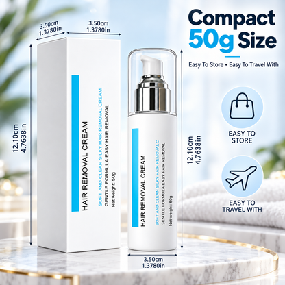 🎁 BUY 1 GET 1 FREE ❄️ Hair Removal Cream: Effortlessly Remove Unwanted Hair for Silky-Smooth Skin!