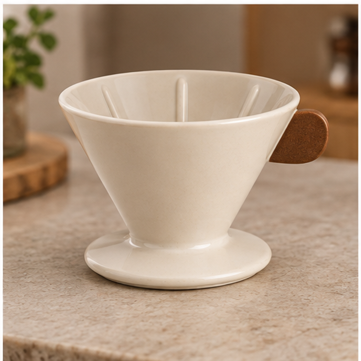 Ceramic Pour-Over Dripper — overview