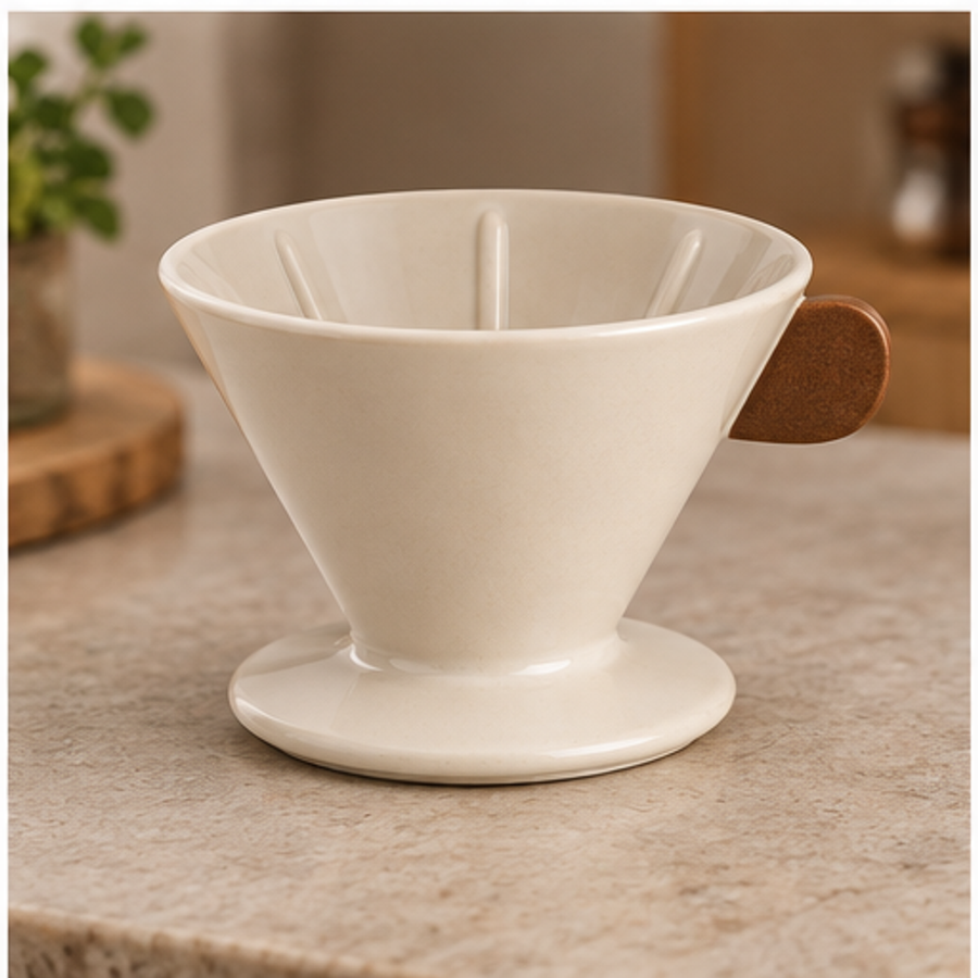 Ceramic Pour-Over Dripper — overview