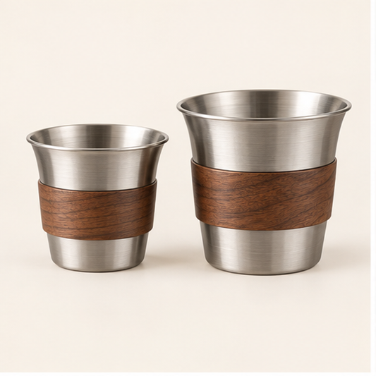 Coffee Dosing Cup Set — 2 Piece — hero