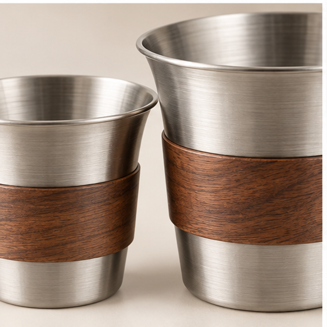 Coffee Dosing Cup Set — 2 Piece — detail