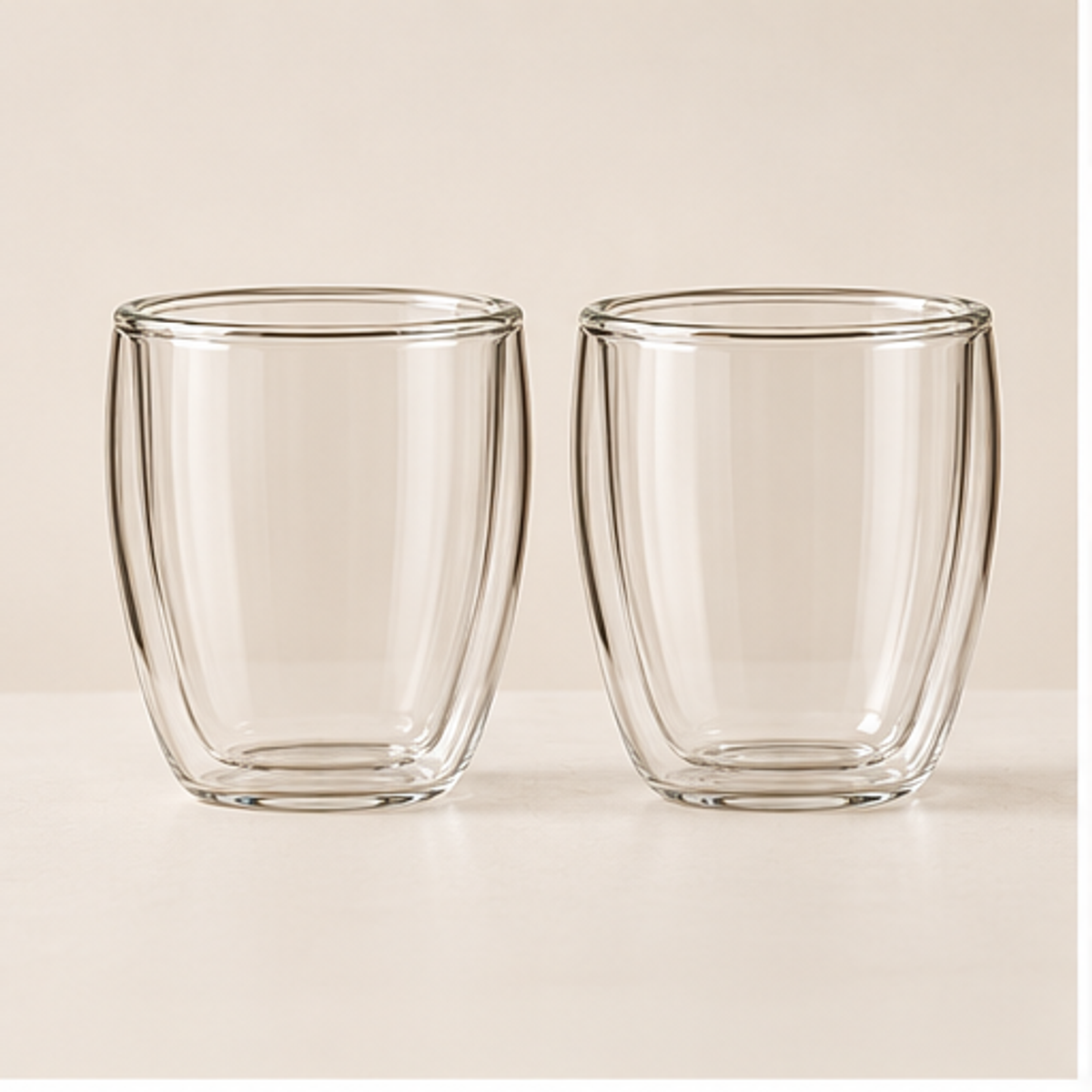 Double-Wall Coffee Cup Pair — hero