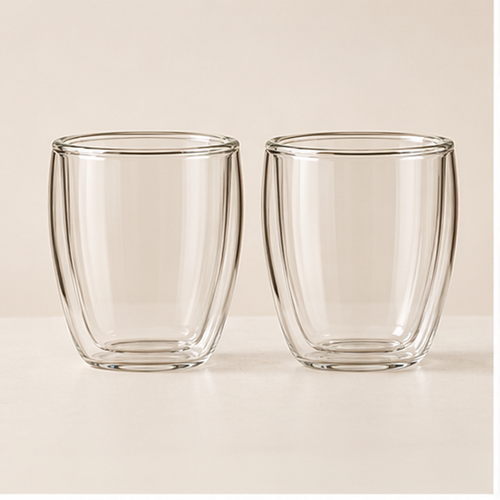 Double-Wall Coffee Cup Pair — hero