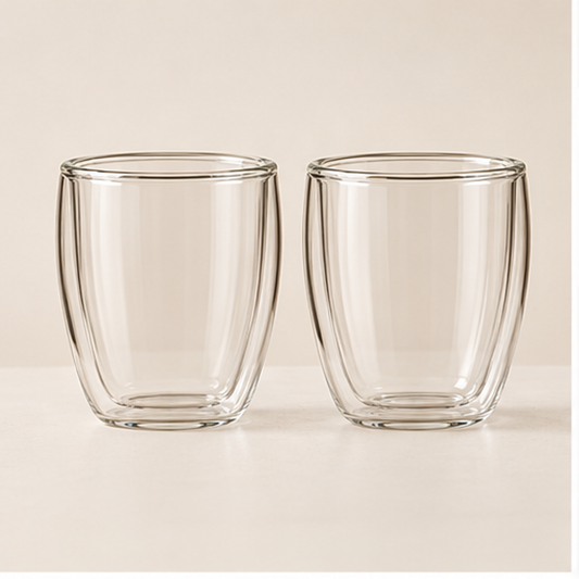 Double-Wall Coffee Cup Pair — hero