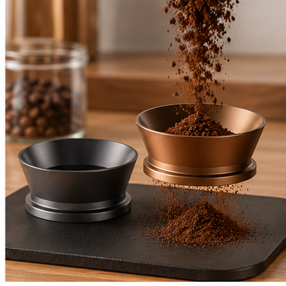 Espresso Dosing Funnel Set — 2 Piece — feature
