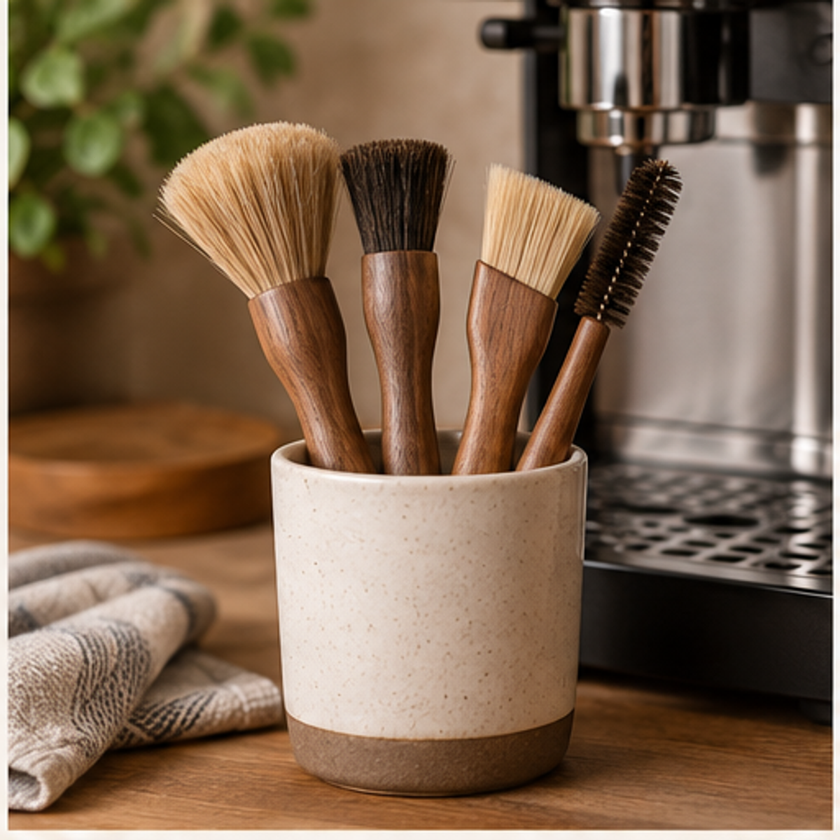 Grinder Cleaning Brush Set — 4 Piece — lifestyle