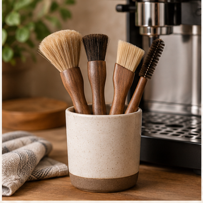 Grinder Cleaning Brush Set — 4 Piece — lifestyle
