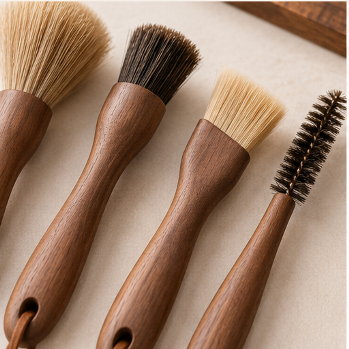 Grinder Cleaning Brush Set — 4 Piece — detail